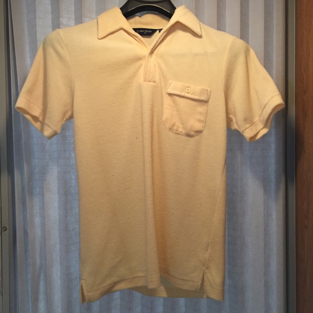 Cool retro Van Heusen polo shirt